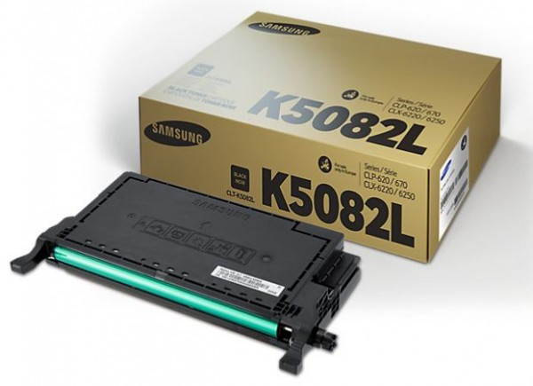 Samsung CLP 620/670B Black Toner 5k  CLT-K5082L/ELS (SU188A) (Eredeti)