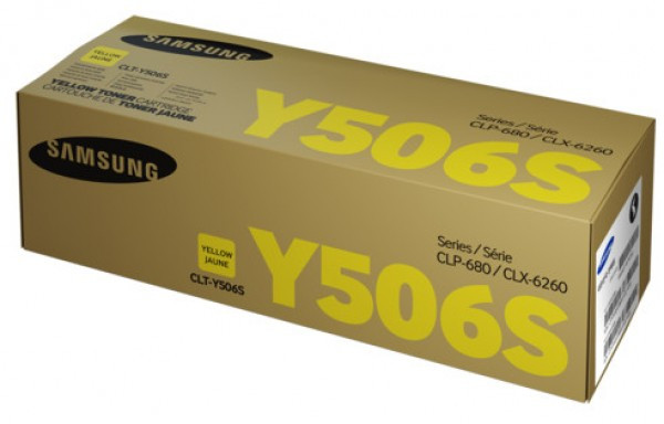 Samsung CLP680A Yellow Toner 1,5k  CLT-Y506S/ELS (SU524A) (Eredeti)