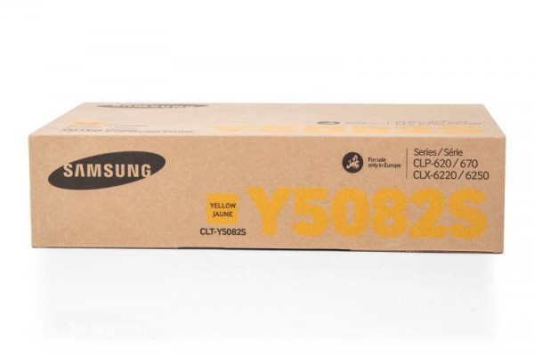 Samsung CLP 620/670A Yellow Toner 2k  CLT-Y5082S/ELS (SU533A) (Eredeti)