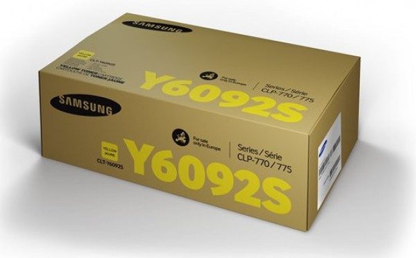Samsung CLP 770 Yellow Toner 7k  CLT-Y6092S/ELS (SU559A) (Eredeti)
