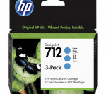 HP 3ED77A Patron 3Pack Cyan 29ml No.712 (Eredeti)