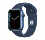 Apple Watch S7 GPS 45mm Blue AluCase-Blue Sport Band
