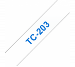Brother TC-203 12 mm széles 7,7m hosszú szalagkazetta