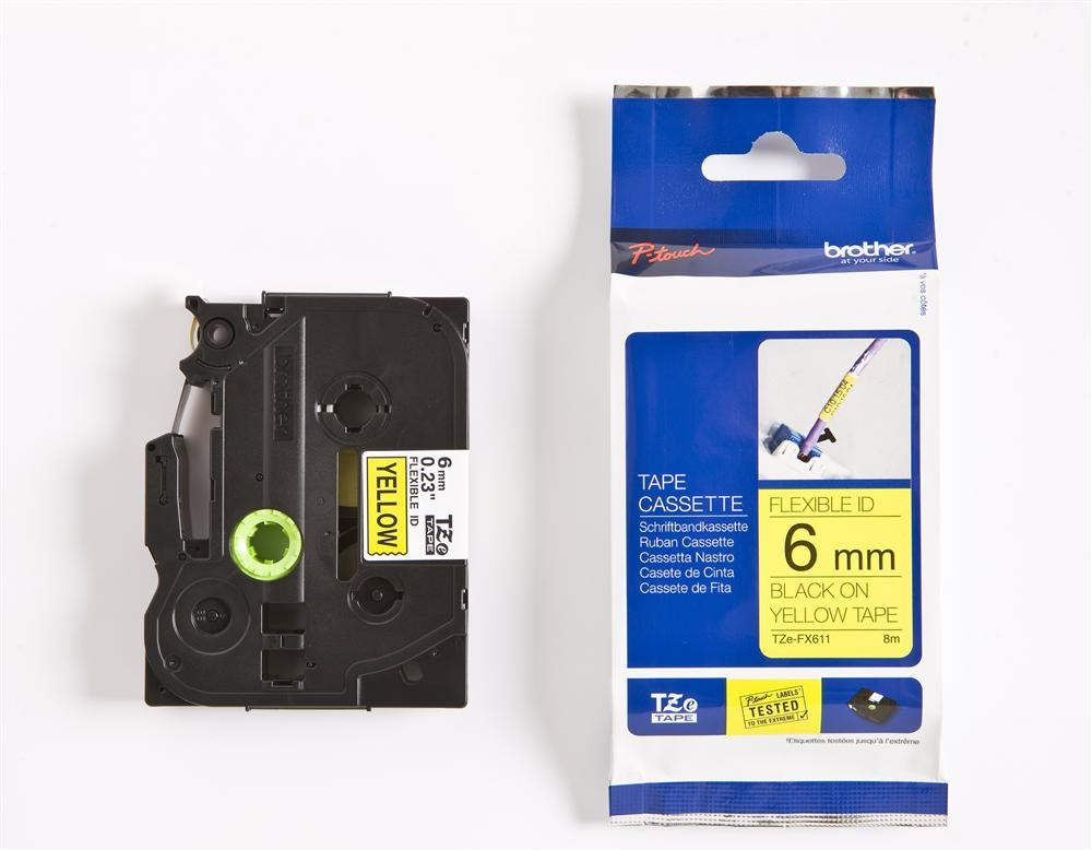 Brother TZeFX611 szalag (Eredeti)
